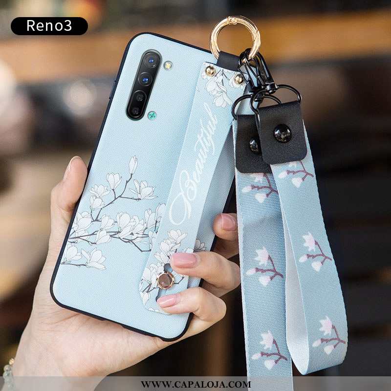 Capa Oppo Reno 3 Personalizada Cases Novas Tendencia Azul, Capas Oppo Reno 3 Criativas Promoção