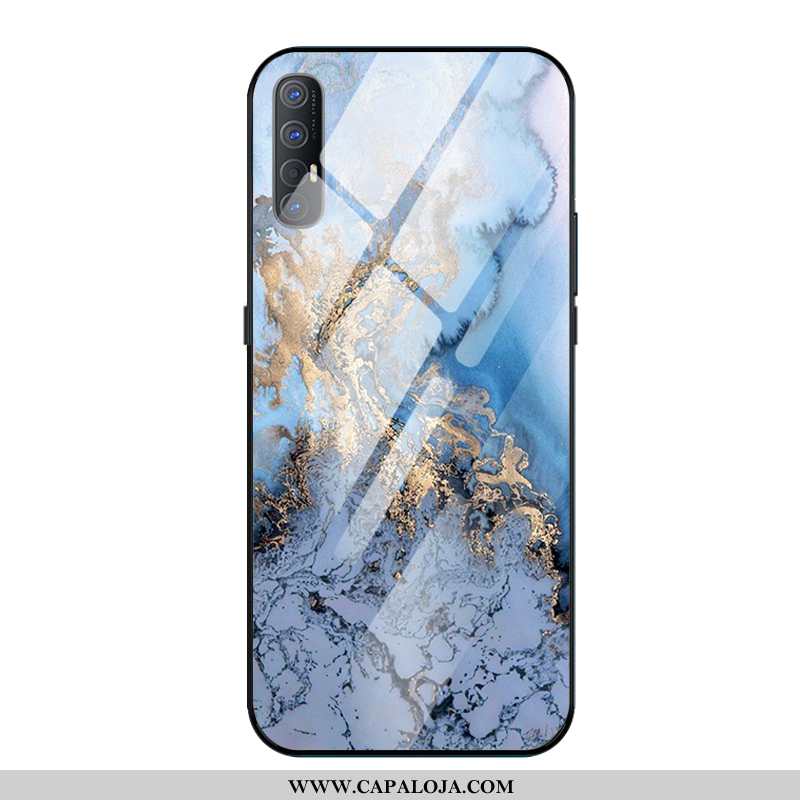 Capa Oppo Reno 3 Pro Criativas Malha Nova Protetoras Azul, Capas Oppo Reno 3 Pro Tendencia Online