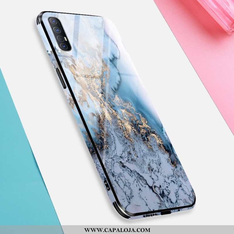 Capa Oppo Reno 3 Pro Criativas Malha Nova Protetoras Azul, Capas Oppo Reno 3 Pro Tendencia Online