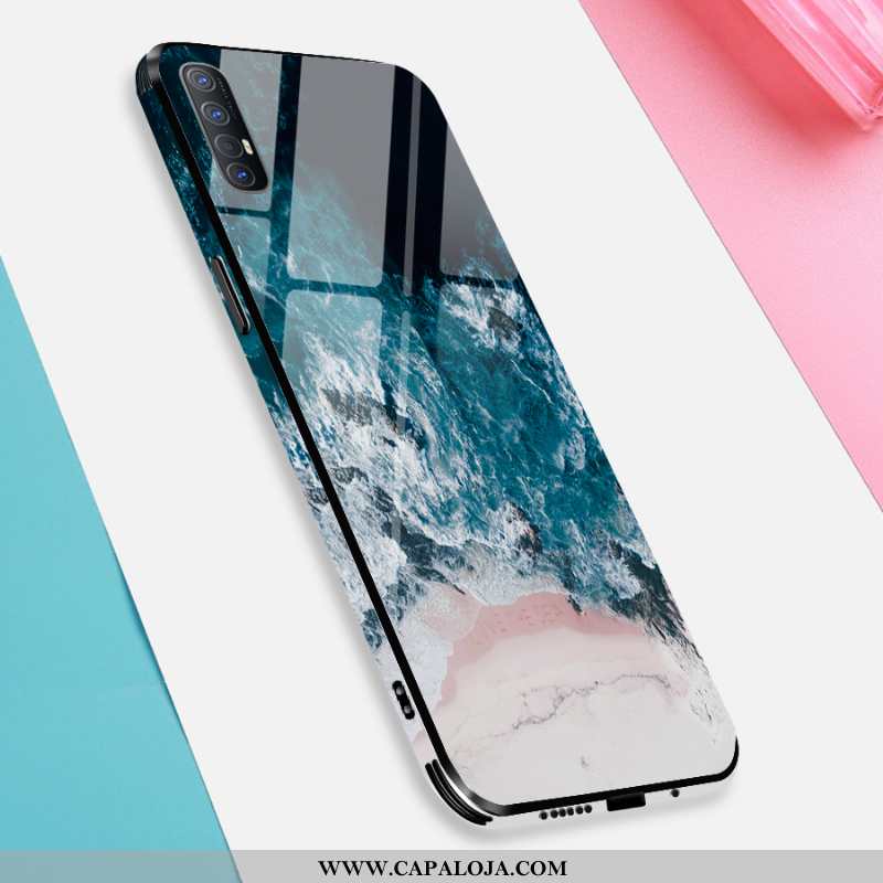 Capa Oppo Reno 3 Pro Criativas Malha Nova Protetoras Azul, Capas Oppo Reno 3 Pro Tendencia Online