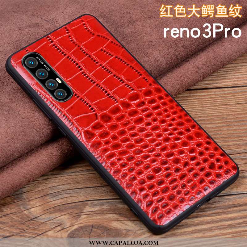 Capa Oppo Reno 3 Pro Silicone Malha Antiqueda Capas Azul, Oppo Reno 3 Pro Couro Genuíno Baratas