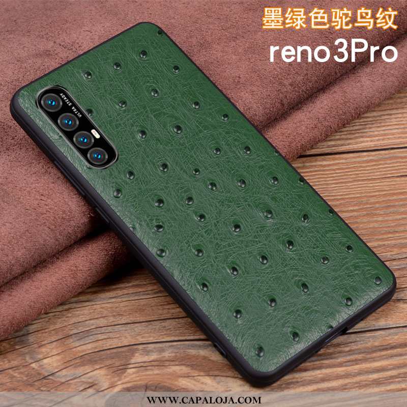 Capa Oppo Reno 3 Pro Silicone Malha Antiqueda Capas Azul, Oppo Reno 3 Pro Couro Genuíno Baratas