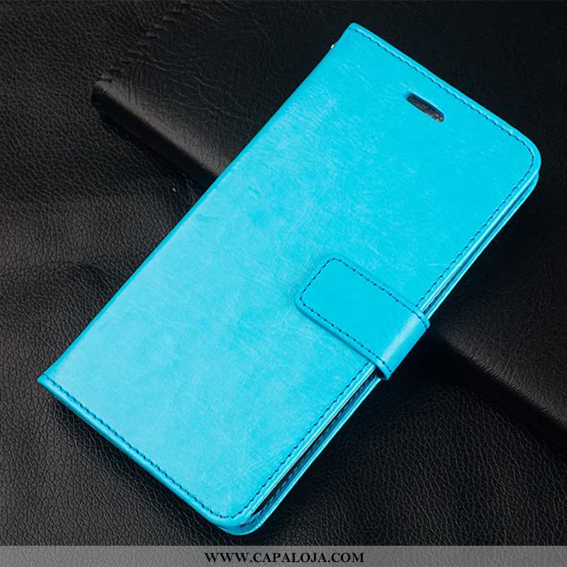 Capa Oppo Reno 3 Protetoras Masculino Completa Business Azul Escuro, Capas Oppo Reno 3 Couro Promoçã