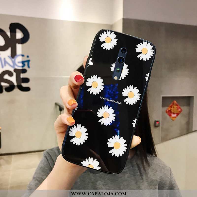 Capa Oppo Reno Z Protetoras Coração Telemóvel Cases Rosa, Capas Oppo Reno Z Vidro Promoção