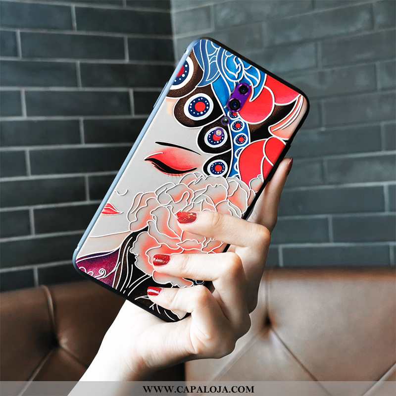 Capa Oppo Reno Z Silicone Protetoras Antiqueda Soft Rosa, Capas Oppo Reno Z Tendencia Promoção