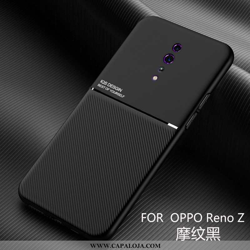 Capa Oppo Reno Z Tendencia Capas Feminino Telemóvel Preto, Oppo Reno Z Soft Baratas