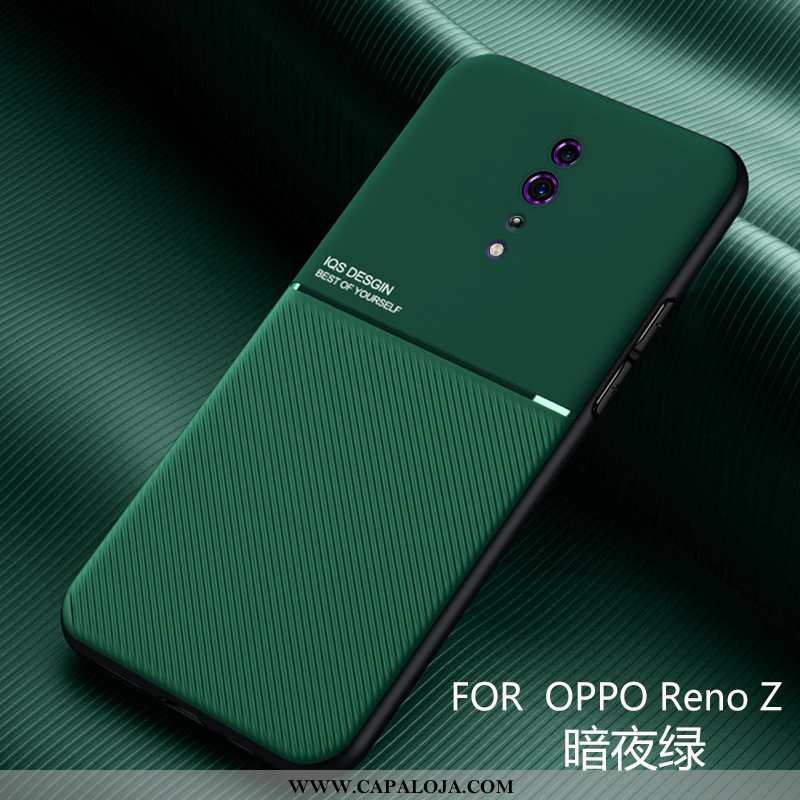 Capa Oppo Reno Z Tendencia Capas Feminino Telemóvel Preto, Oppo Reno Z Soft Baratas