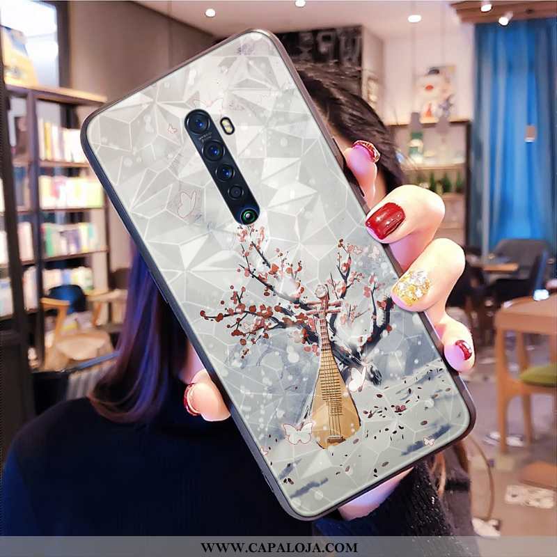 Capa Oppo Reno2 Personalizado Diamond Antiqueda Capas Azul, Oppo Reno2 Tendencia Online