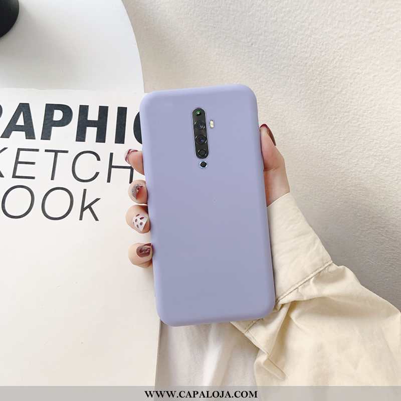 Capa Oppo Reno2 Silicone Antiqueda Capas Completa Roxo, Oppo Reno2 Telemóvel Comprar