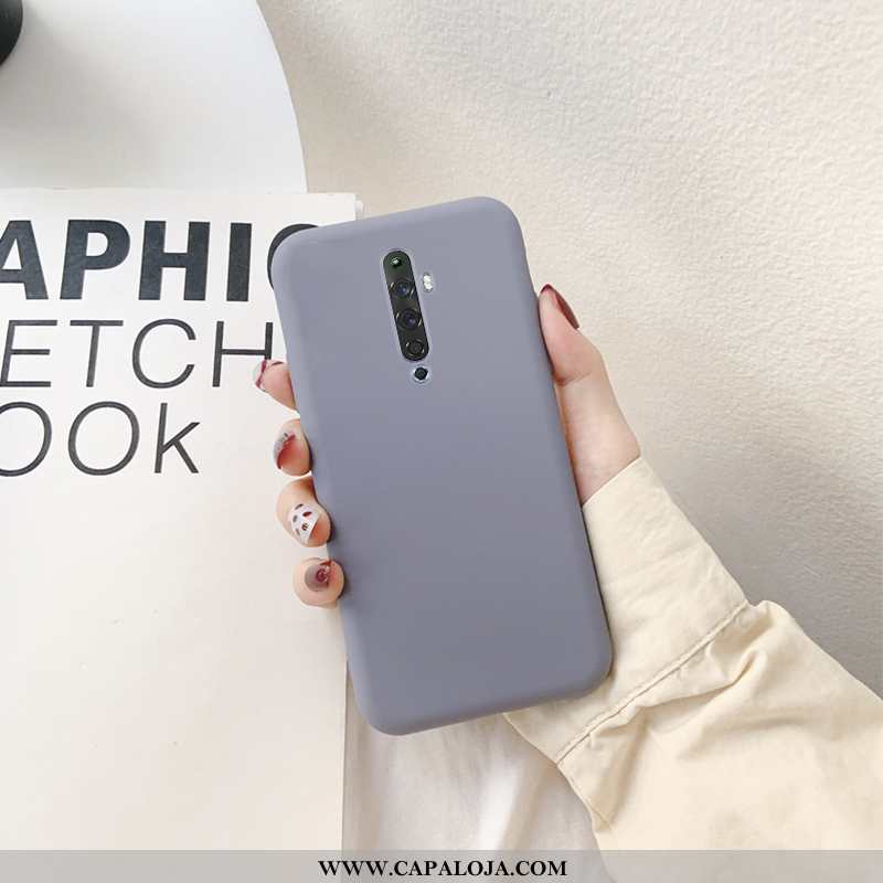 Capa Oppo Reno2 Silicone Antiqueda Capas Completa Roxo, Oppo Reno2 Telemóvel Comprar