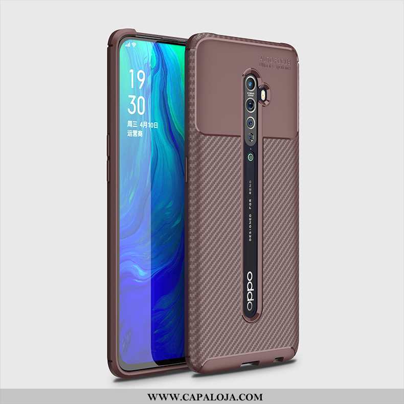 Capa Oppo Reno2 Super Azul Completa Antiqueda, Capas Oppo Reno2 Silicone Promoção