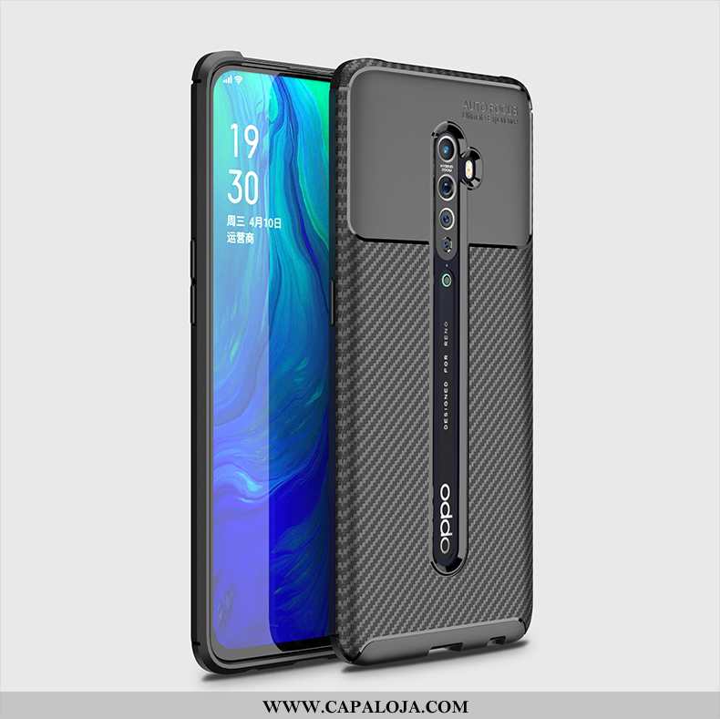 Capa Oppo Reno2 Super Azul Completa Antiqueda, Capas Oppo Reno2 Silicone Promoção