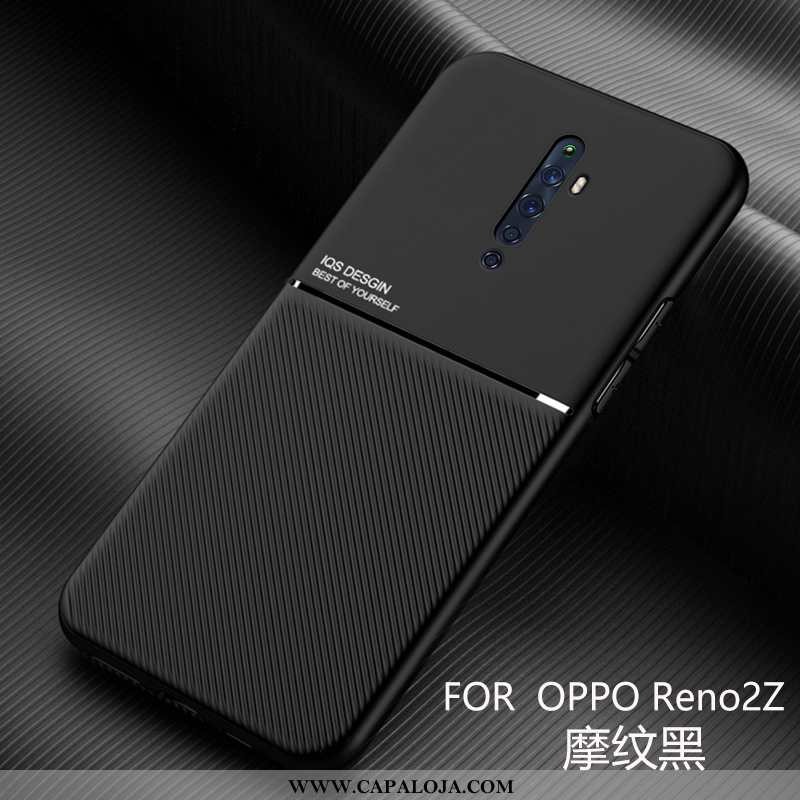 Capa Oppo Reno2 Z Criativas Malha Azul Escuro Capas, Oppo Reno2 Z Tendencia Baratos