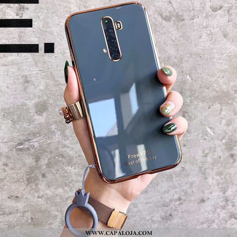 Capa Oppo Reno2 Z Protetoras Capas Antiqueda Completa Verde, Oppo Reno2 Z Silicone Venda