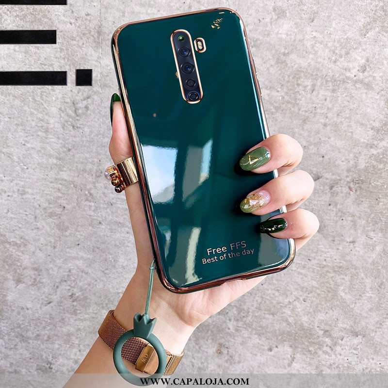 Capa Oppo Reno2 Z Protetoras Capas Antiqueda Completa Verde, Oppo Reno2 Z Silicone Venda