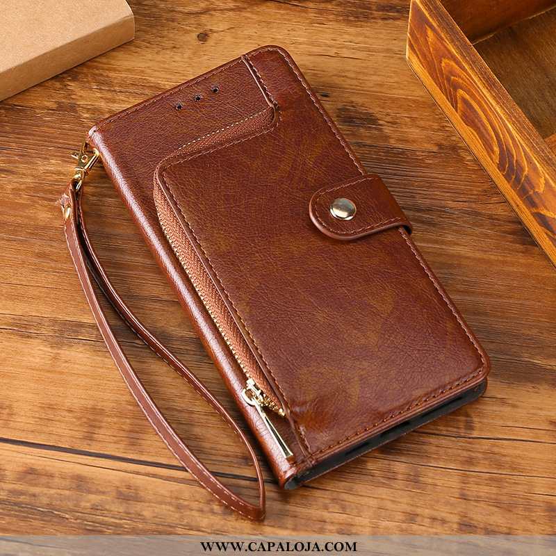 Capa Oppo Rx17 Neo Criativas Telemóvel Suporte Cases Castanho, Capas Oppo Rx17 Neo Couro Venda