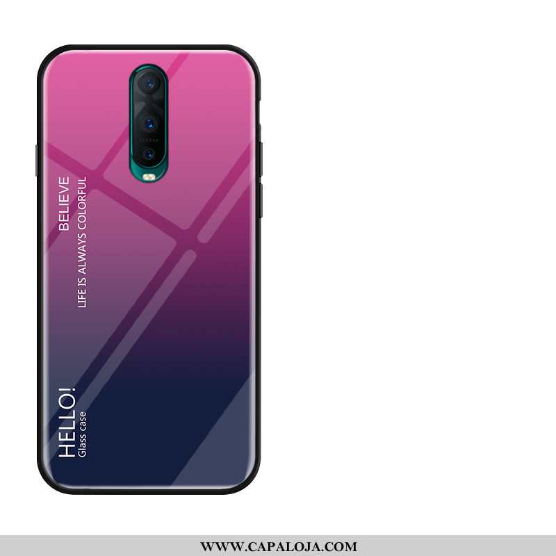 Capa Oppo Rx17 Pro Vidro Aço Vermelha Antiqueda Vermelho, Capas Oppo Rx17 Pro Soft Promoção