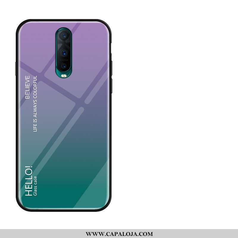 Capa Oppo Rx17 Pro Vidro Aço Vermelha Antiqueda Vermelho, Capas Oppo Rx17 Pro Soft Promoção