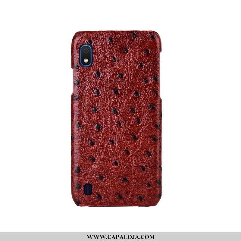 Capa Samsung Galaxy A10 Luxo Moda Protetoras Criativas Castanho, Capas Samsung Galaxy A10 Personaliz