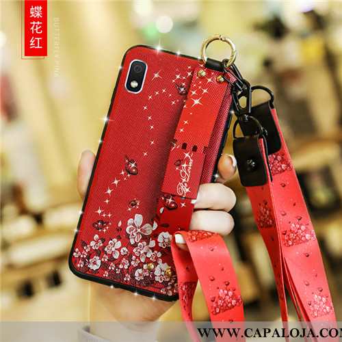 Capa Samsung Galaxy A10 Super Wrisband Cases Criativas Vermelho, Capas Samsung Galaxy A10 Protetoras