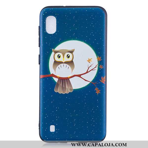 Capa Samsung Galaxy A10 Tendencia Capas Azul Escuro Completa, Samsung Galaxy A10 Fosco Online