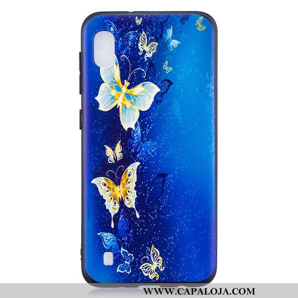 Capa Samsung Galaxy A10 Tendencia Capas Azul Escuro Completa, Samsung Galaxy A10 Fosco Online