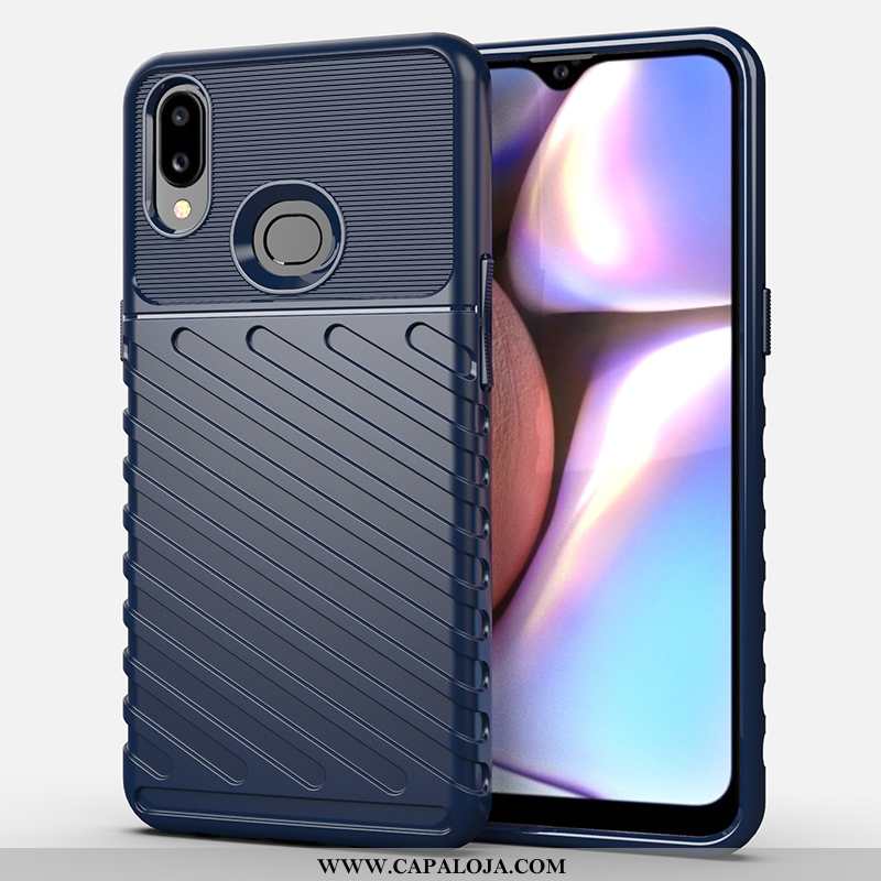 Capa Samsung Galaxy A10s Capas Antiqueda Cases Telemóvel Preto, Samsung Galaxy A10s Aço Online