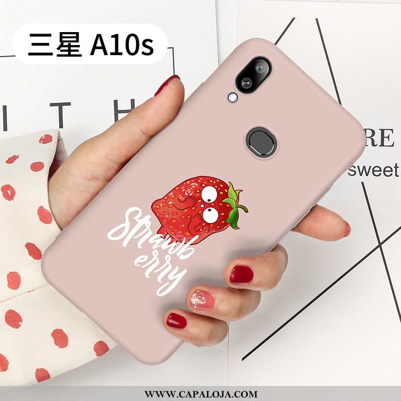 Capa Samsung Galaxy A10s Protetoras Criativas Completa Capas Rosa, Samsung Galaxy A10s Silicone Bara