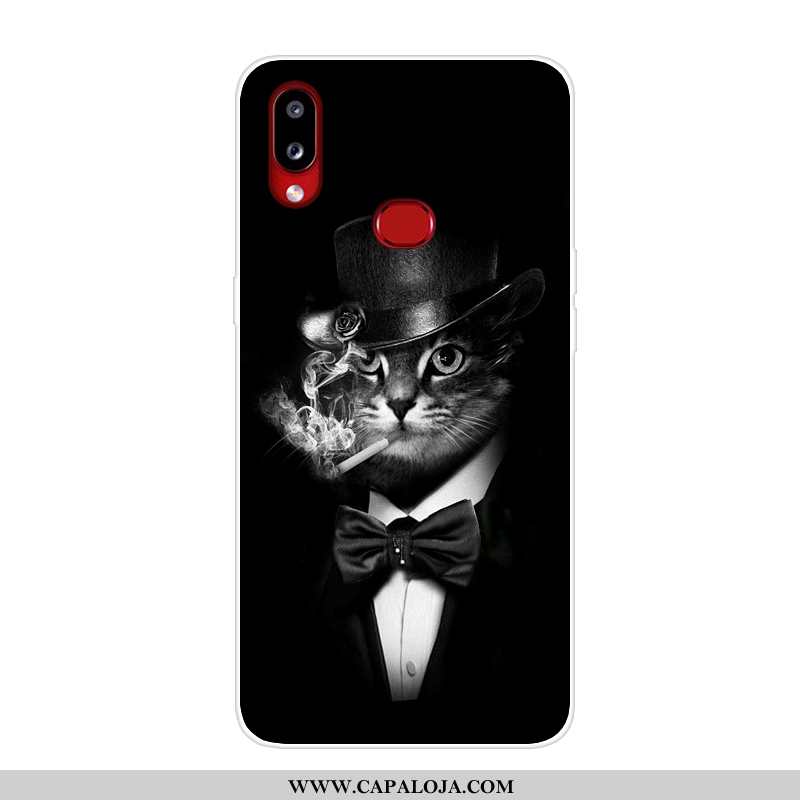 Capa Samsung Galaxy A10s Silicone Antiqueda Preto Telemóvel, Capas Samsung Galaxy A10s Online