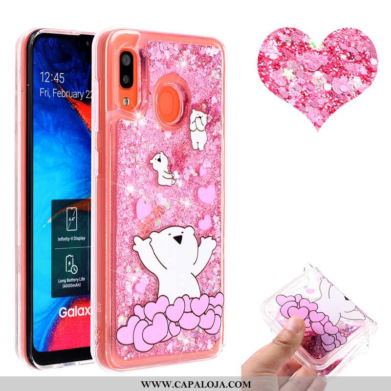 Capa Samsung Galaxy A20e Antiqueda Cases Capas Rosa, Samsung Galaxy A20e 2020 Venda