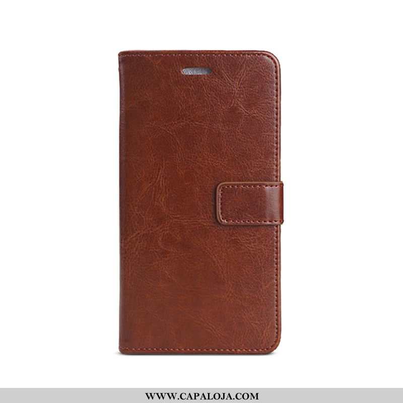 Capa Samsung Galaxy A20e Couro Antiqueda Cases Carteira Vermelho, Capas Samsung Galaxy A20e Protetor