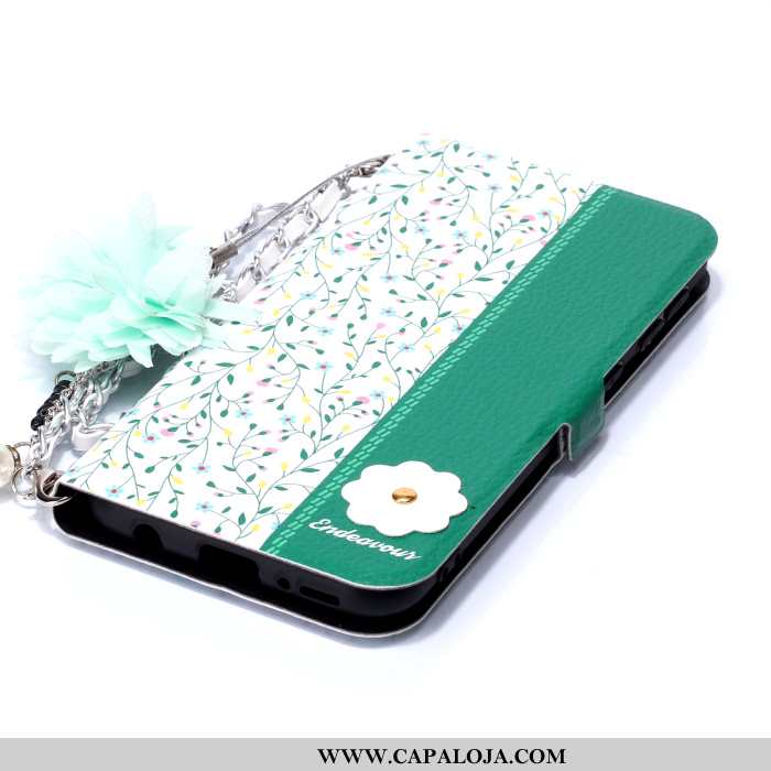 Capa Samsung Galaxy A20e Couro Completa Telemóvel Feminino Azul, Capas Samsung Galaxy A20e Protetora