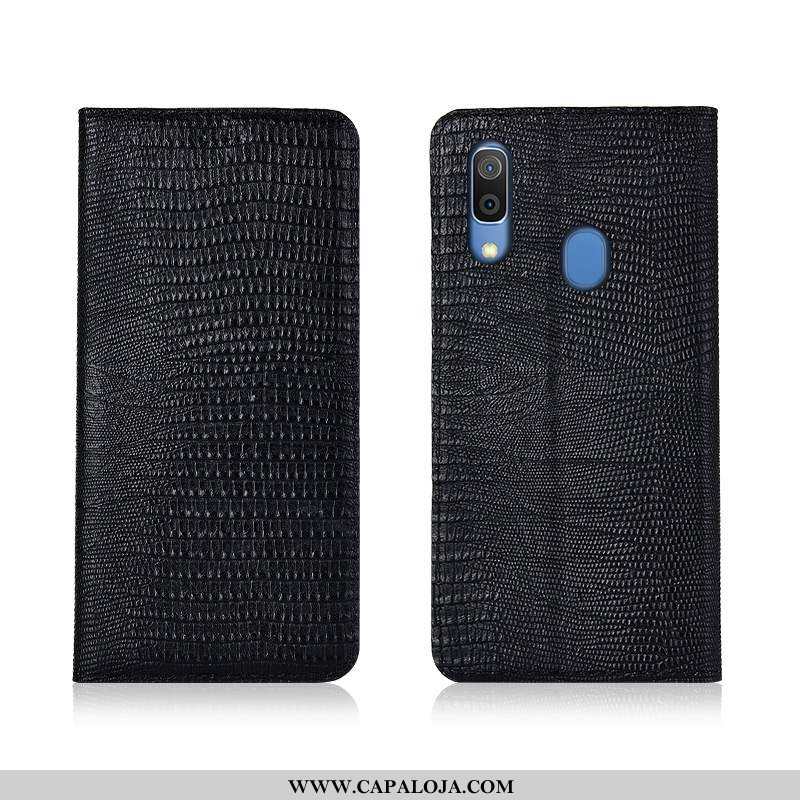 Capa Samsung Galaxy A20e Couro Legitimo Telemóvel Cases Silicone Castanho, Capas Samsung Galaxy A20e