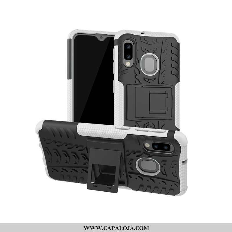 Capa Samsung Galaxy A20e Criativas Preto Suporte Protetoras, Capas Samsung Galaxy A20e Soft Baratos