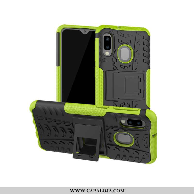 Capa Samsung Galaxy A20e Criativas Preto Suporte Protetoras, Capas Samsung Galaxy A20e Soft Baratos