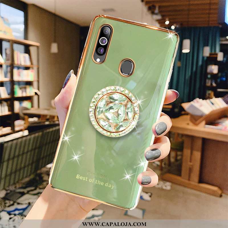 Capa Samsung Galaxy A20s Criativas Telemóvel Cases Malha Verde, Capas Samsung Galaxy A20s Tendencia 