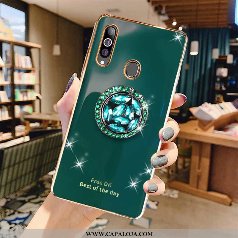 Capa Samsung Galaxy A20s Criativas Telemóvel Cases Malha Verde, Capas Samsung Galaxy A20s Tendencia 