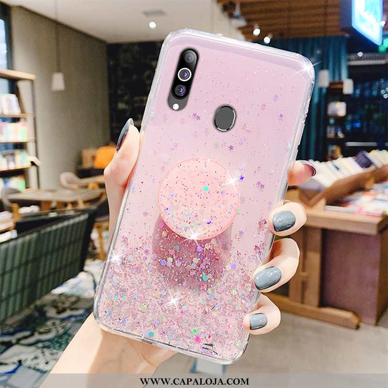 Capa Samsung Galaxy A20s Cristais Protetoras Rosa Novas, Capas Samsung Galaxy A20s Estilosas Baratos