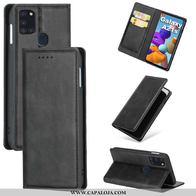 Capa Samsung Galaxy A21s Couro Antiqueda Cases Sem Castanho, Capas Samsung Galaxy A21s Marrom Online