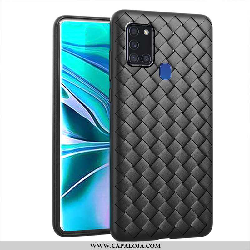 Capa Samsung Galaxy A21s Criativas Telemóvel Respirável Masculino Preto, Capas Samsung Galaxy A21s C