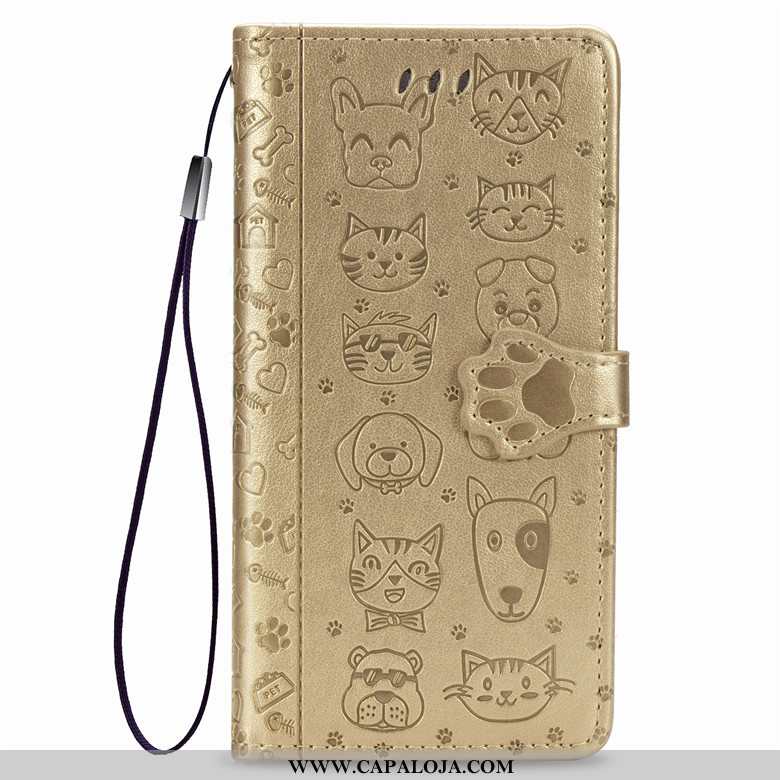 Capa Samsung Galaxy A21s Desenho Animado Capas Cover Gato Dourado, Samsung Galaxy A21s Couro Comprar