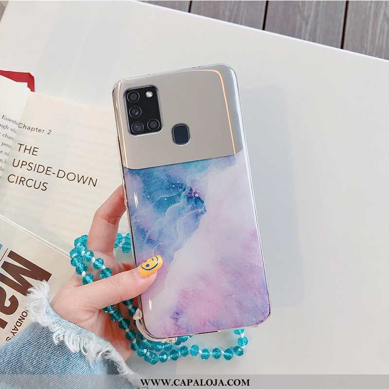 Capa Samsung Galaxy A21s Personalizada Protetoras Feminino Telemóvel Cinza, Capas Samsung Galaxy A21