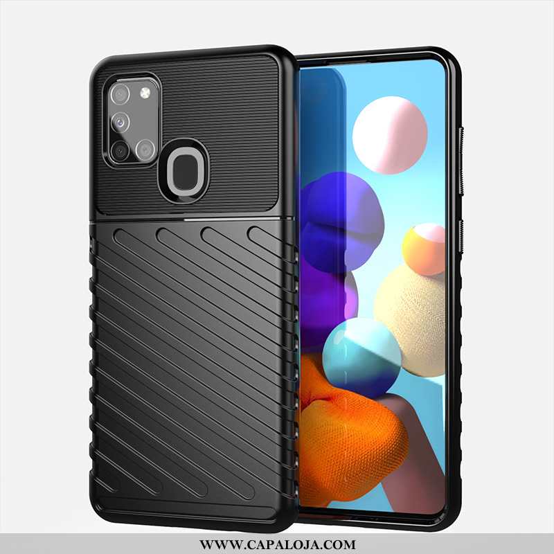 Capa Samsung Galaxy A21s Protetoras Capas Preto Telemóvel, Samsung Galaxy A21s Cases Comprar