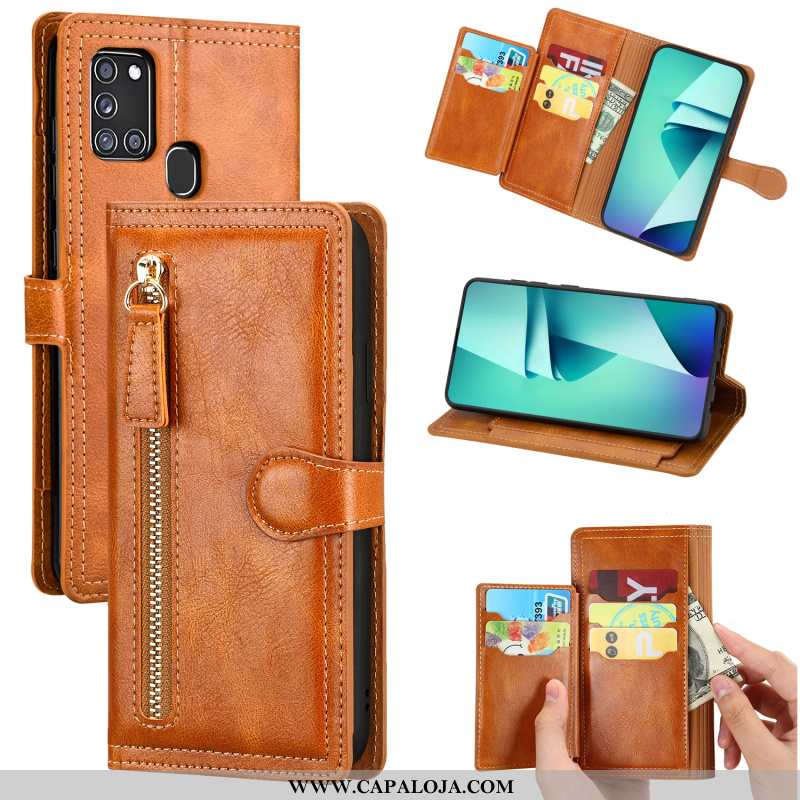 Capa Samsung Galaxy A21s Tendencia Antiqueda Negócio Cor De Vinho Bordô, Capas Samsung Galaxy A21s C