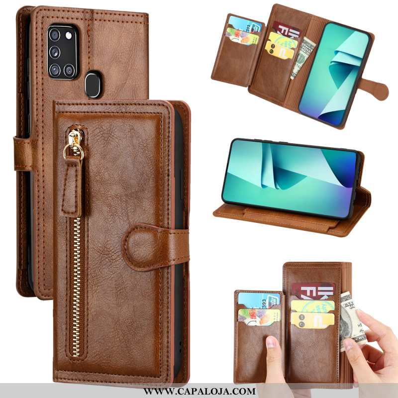 Capa Samsung Galaxy A21s Tendencia Antiqueda Negócio Cor De Vinho Bordô, Capas Samsung Galaxy A21s C