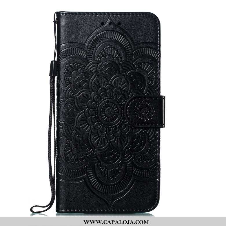 Capa Samsung Galaxy A30s Couro Capas Telemóvel Antiqueda Roxo, Samsung Galaxy A30s Soft Baratas