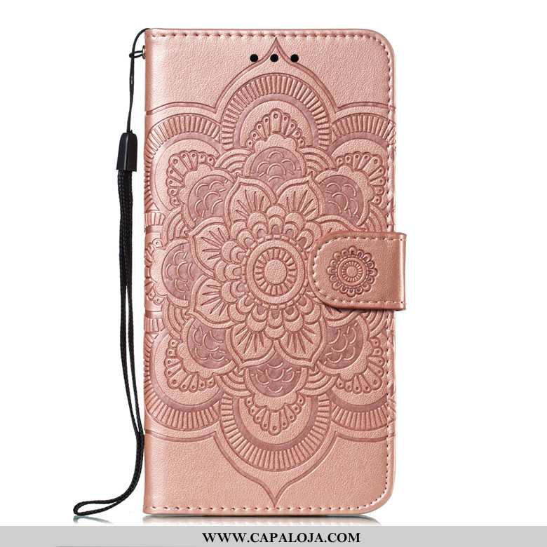 Capa Samsung Galaxy A30s Couro Capas Telemóvel Antiqueda Roxo, Samsung Galaxy A30s Soft Baratas