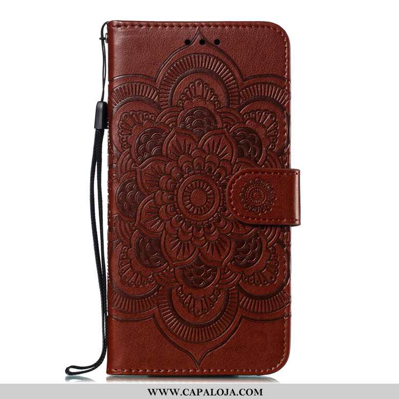 Capa Samsung Galaxy A30s Couro Capas Telemóvel Antiqueda Roxo, Samsung Galaxy A30s Soft Baratas