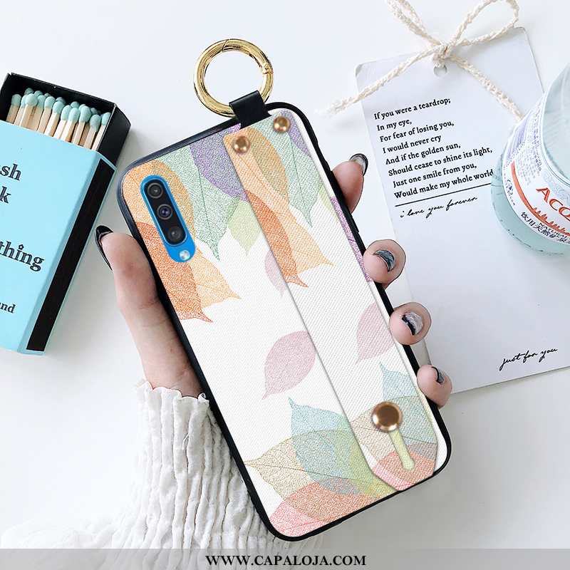 Capa Samsung Galaxy A30s Criativas Wrisband Branco Cases, Capas Samsung Galaxy A30s Tendencia Barato