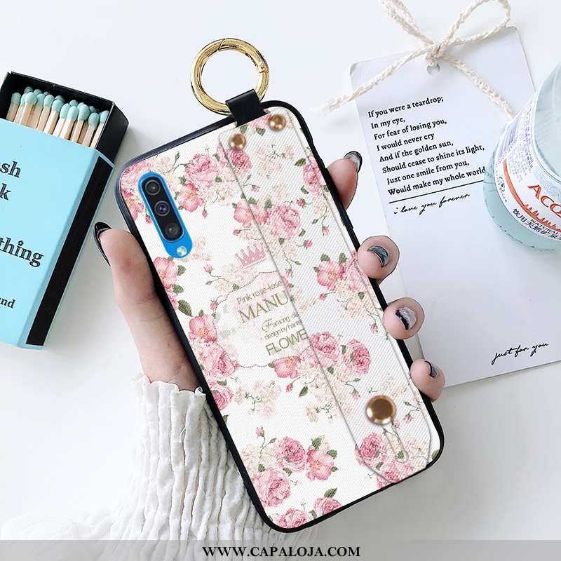 Capa Samsung Galaxy A30s Criativas Wrisband Branco Cases, Capas Samsung Galaxy A30s Tendencia Barato